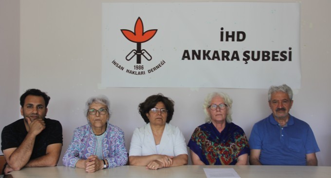 İHD Ankara Şubesi: Gözaltına alınanları serbest bırakın