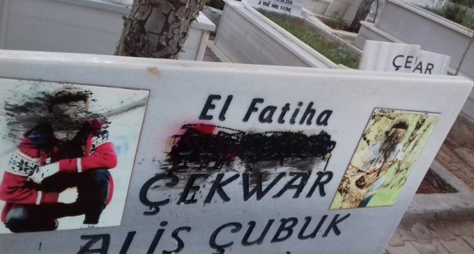 Bir mezar tahribi de Diyarbakır’dan: Çubuk’un mezarı ikinci kez tahrip edildi