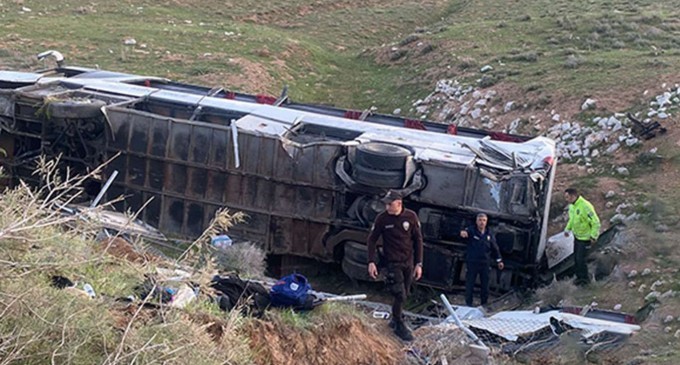 Kırklareli’nde yolcu otobüsü devrildi: 6 ölü, 25 yaralı