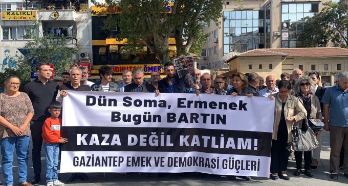 Antep’ten maden faciasına ‘kader’ diyen Erdoğan’a tepki