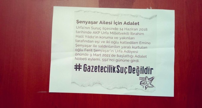 Öğrenci Gençlik Örgütleri gazetecilerin gözaltına alınmasını protesto etti