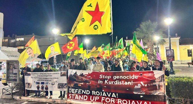 Kürtler Avrupa’da meydanlara çıktı: Rojavayı savunacağız