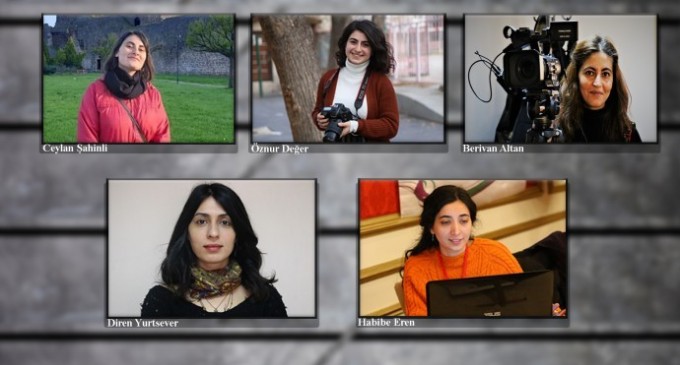 Tutuklu kadın gazetecilerden mesaj var: Asla biat etmedik