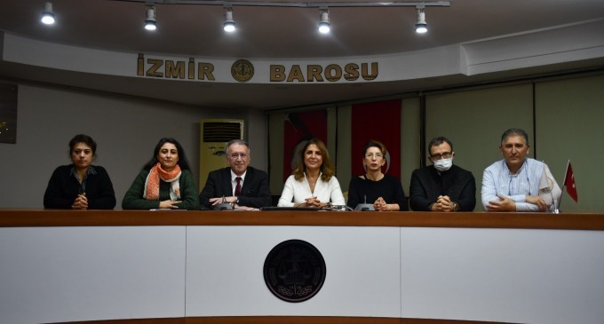 İzmir Barosu’ndan hukuksuzluklara tepki