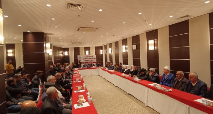 HDP Sêrt’te kanaat önderleriyle bir araya geldi