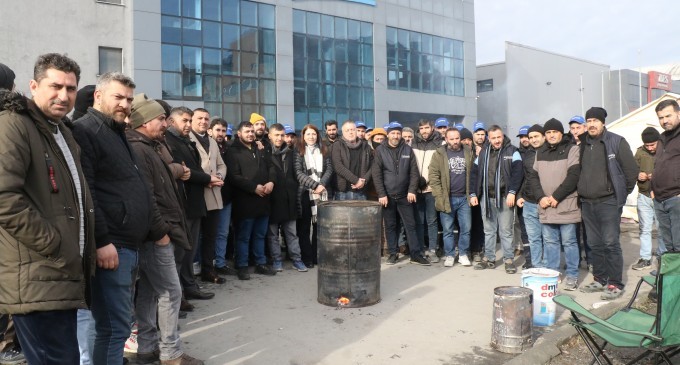 HDP’den işten çıkarılan işçilere destek ziyaret