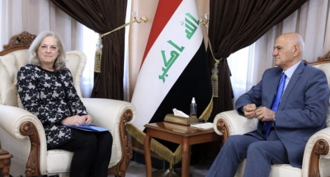 ABD Büyükelçisi, Irak Su Kaynakları Bakanı’yla görüştü