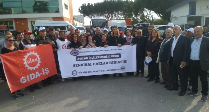 Antalya’da sendika değiştiren 11 işçi işten çıkarıldı