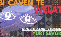 Avrupa’da ‘Bi Çavên Te Welat’ adlı resim yarışması