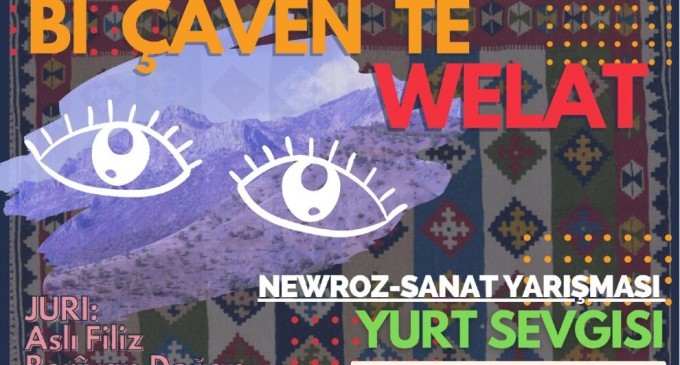 Avrupa’da ‘Bi Çavên Te Welat’ adlı resim yarışması