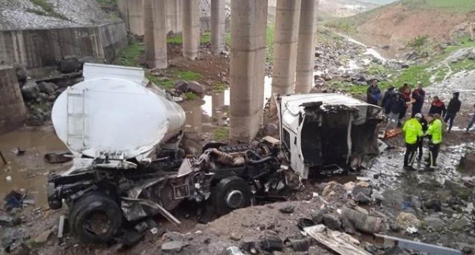 Cîzîr’de trafik kazası: 1 ölü, 1 yaralı