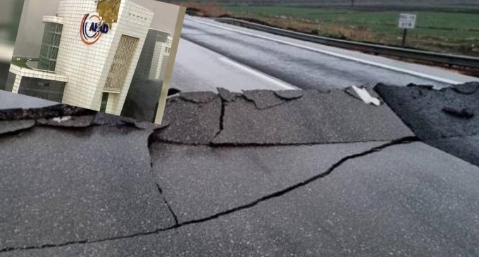 Depremde hasar gören ‘TAG Otoyolu’ haberine erişim engeli