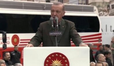 Erdoğan deprem bölgesinde seçim için destek istedi