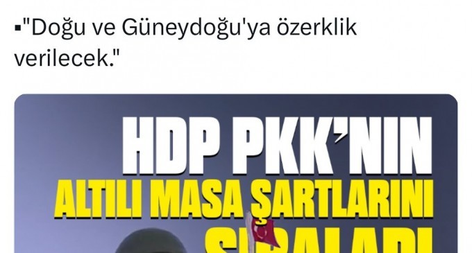 Yeni Şafak trol paylaşımlarla HDP’yi hedef aldı
