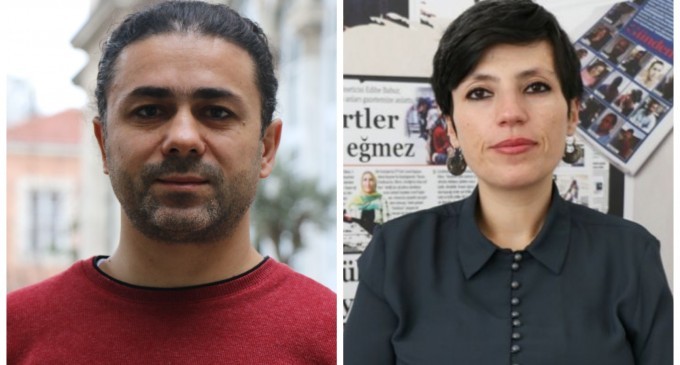 Gözaltına alınan DFG Eşbaşkanı Müftüoğlu ve gazeteci Yılmaz Ankara’ya getirildi