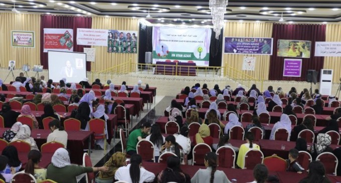 Şengal’de ‘Jin Jiyan Azadî ile kadın devrimine doğru’ konferansı