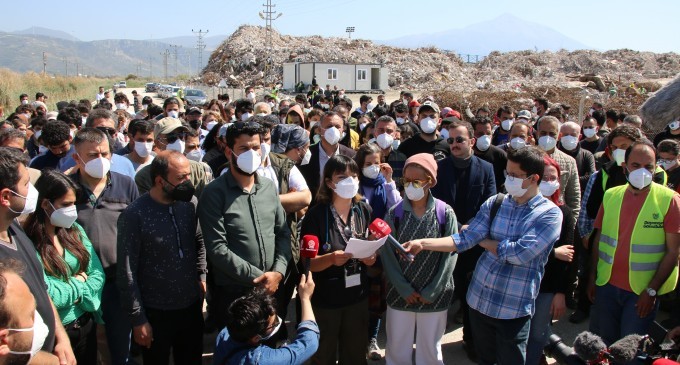 Yaşam Nöbeti’ne katılan kadınlar: Topraklarımızda kalmak istiyoruz