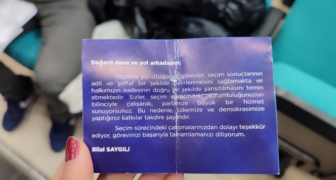 AKP kumanyalarla propaganda yaptı