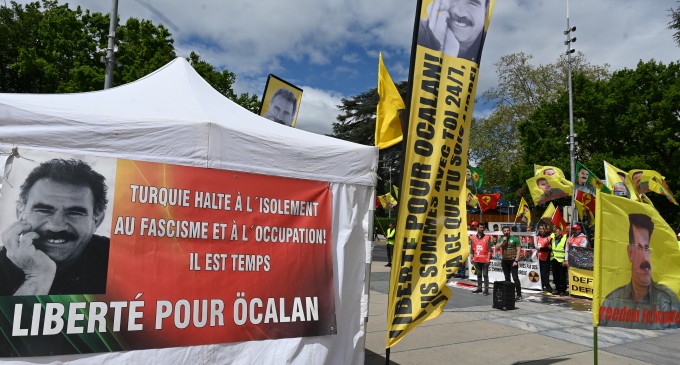 Cenevre BM önünde ‘Abdullah Öcalan’a özgürlük’ eylemi