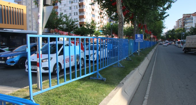 Êlih’te tüm cadde ve sokaklar Erdoğan için kapatıldı