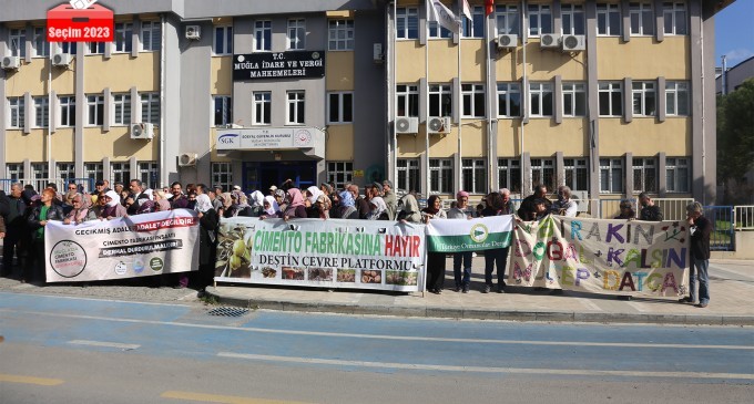 İkizköy ve Deştin direnişçileri: Oyumuz doğayı koruyandan yana