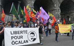 Lozan ve Marsilya’da Mexmûr ablukası protesto edildi