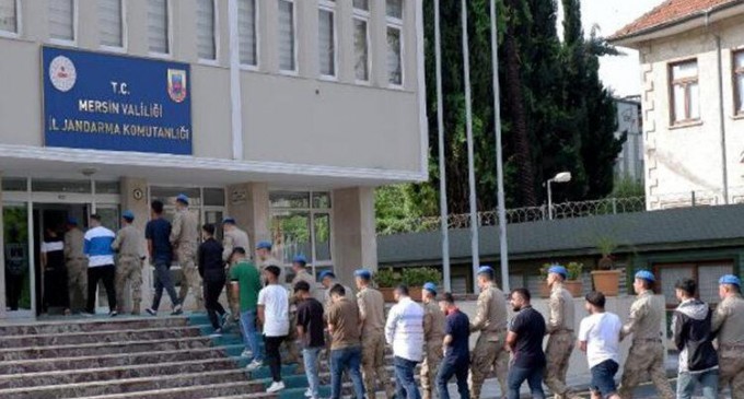 Mersin’de 23 kişi serbest bırakıldı