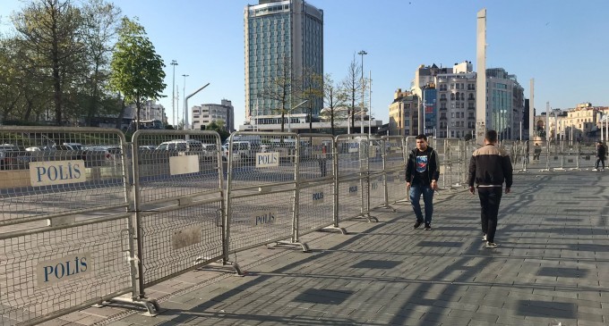 Taksim’de 1 Mayıs ablukası